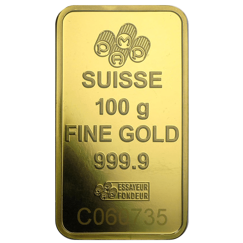 Image for 100 gram Gold Bar- PAMP Suisse Lady Fortuna (w/ Assay) from TD Precious Metals